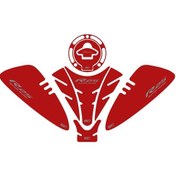 Resim GP Kompozit Yamaha R25 2019-2024 Uyumlu Tank Pad Seti Kırmızı 