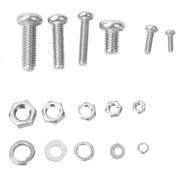 Resim Jeemson 304 Paslanmaz Çelik Çapraz Uç Somun, Cıvata Ve Y Seti M2-m5 - 240 Adet Taşınabilir Kutuda, Elektrik Ve Ahşap İşlerinde Kullanım 