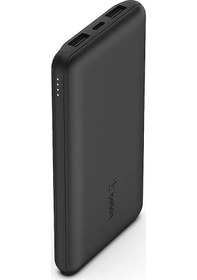 Resim Belkin 10k Power Bank + Usb-c 15w, Çift Usb-a, 15cm Usb-a - C Kablo, Siyah 