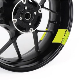 Resim Run Grafik Shop YAMAHA MT125 MOTORSİKLET JANT DETAY STİCKER 
