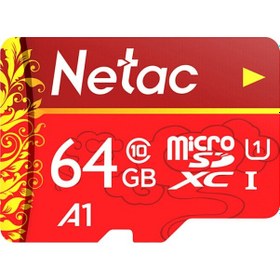 Resim Geeroyoo Netac 64gb Microsd Kart A1 U1 C10 Hızlı Tf Bellek Kartı - Araç Kamerası, Güvenlik Kamera, Telefon Depolama Jzr-gy 