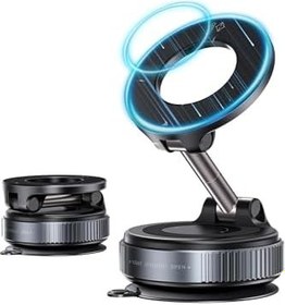 Resim 360 Dönebilen Ayarlanabilir Araç Içi Tutucu Kullanılabilen Vakumlu K007 Magsafe Telefon Tutucu K007-0690 