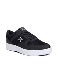 Resim Luttoon 4027-25 Deri Anorak Anatomik Erkek Sneaker Siyah Beyaz 45-48 Siyah 