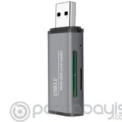 Resim ADS-105 USB 3.0 Hızlı Card Reader SD-TF Hafıza Kart Okuyucu 