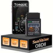 Resim Araba OBDII Teşhis Tarayıcısı Kablosuz Tarama Kod Aracı, Hata Kodu Okuyucu, Android ve iOS için Teşhis Tarayıcısı Gerçek Zamanlı Veri Analizi, Pilsiz 