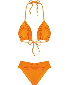 Resim Bonesta Rory Drapeli Üçgen Açık Mavi Bikini Takımı Açık Mavi 