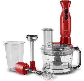 Resim Allians Yüksek Güçlü 2000W Çok Fonksiyonlu Mutfak Robotu, Kırmızı Turbo Hız 