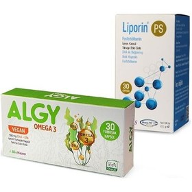 Resim Algy Omega 3 Yüksek Dha & Liporin Ps 