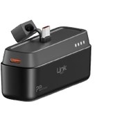 Resim Linktech MC05 5000 PD Type-c Dock Stant Hızlı Mini Powerbank 