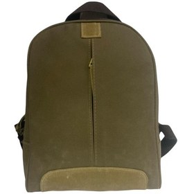 Resim Old Cotton Cargo Vintage Kanvas Su Geçirmez Design Unisex Günlük Gezi Seyahat Sırt Çantası 22x34 Cm Kahverengi 
