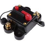 Resim Flameer Manuel Sıfırlama Devre Kesici 12 V / 24 V Araba Oto Tekne Ses Sigorta Tutucu 80A (Yurt Dışından) 