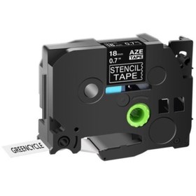 Resim photo print Brother P-touch Tze-141 Muadili Şeffaf Etiket 18 Mm Tze-tape Aze141 