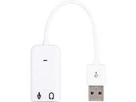 Resim Ses Kartı Çevirici 7+1 Dönüştürücü Laptop Harici Ses Kartı 