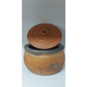 Resim Emir Çömlek Toprak El Yapımı Güveç 9-10 Kişilik + Kapak 