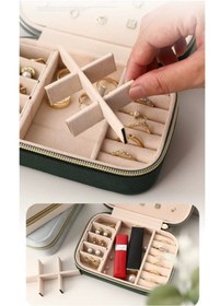 Resim Gmn-1 Lüks Takı Mücevher Kutusu - Seyahat Takı Kutusu 