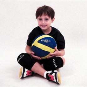 Resim ALLSIZ10 Allsix V100 Soft Sarı Lacivert Voleybol Topu 200 220gr Yeni Seri 