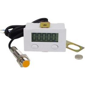 Resim ZX-5 5 Haneli Manyetik Sensörlü Dijital Sayıcı 