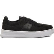 Resim Aspor Siyah Nubuk Erkek Sneaker Ayakkabı Çok Renkli 