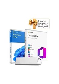 Resim Windows 11 + Office 2024 Pro Plus Kurulum Dosyalı Usb Bellek 16gb Lisans Anahtarı li 