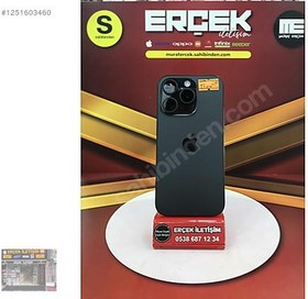 Resim Apple iPhone 15 Pro İkinci El TR | 128 GB | Siyah 