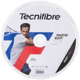 Resim Tecnifibre Razor Soft 1,25 Tenis Raketi Kordaj Rulo 200m 