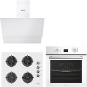 Resim KUMTEL Digital Plus 15 Programlı Ankastre Set - Beyaz 