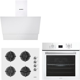 Resim KUMTEL Digital Plus 15 Programlı Ankastre Set - Beyaz 