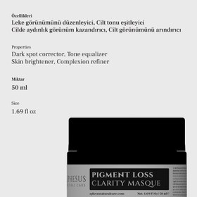 Resim Pigment Loss Clarity Masque - Leke Karşıtı ve Ton Düzenleyici Maske 