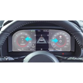 Resim corcishop Nissan X-Trail 2024 Uyumlu Dijital Gösterge 9H Nano Ekran Koruyucu 