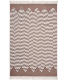Resim MarkaEv Cotton Çift Taraflı Yıkanabilir Pamuk Kilim - 120x180 cm 