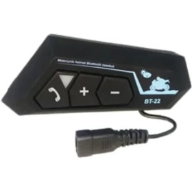 Resim Zero Land Gld-Spt- Motosiklet Kask Bluetooth Kulaklık 20 Saat Konuşma Süresi 