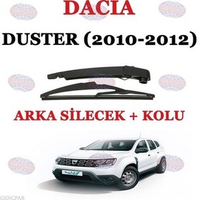 Resim Dacia Duster Arka Silecek Kolu+Silecek Süpürgesi 