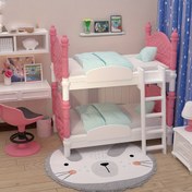 Resim Simülatif Sevimli Mini Yatak Odası Çift Kişilik Yatak, Okul Yurdu Modeli, Dollhouse Aksesuarları, Küçük Dekorasyon Oyuncakları 