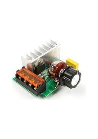 Resim 4000W 220V AC SCR Voltaj Regülatörü (Metal Kasasız) 