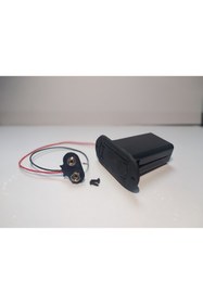 Resim Alican Kafes 9V Pil Yuvası Kapaklı 