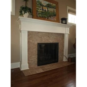 Resim Markataş 5X10Cm Kahverengi Doğal Taş Traverten Patlatma Taş Mozaik 