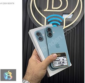 Resim Apple iPhone 16 İkinci El TR | 128 GB | Deniz Mavisi 