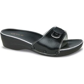 Resim Ceyo Minelli Topuklu Kadın Siyah Terlik 