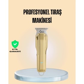 Resim Profesyonel Erkek Tıraş Makinesi Güçlü Kesim ve Uzun Şarj Süreli 