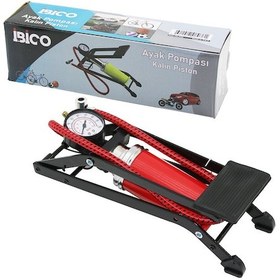 Resim Yatay Model Kalın Pistonlu Ayak Pompası Oto-araç - Bisiklet-motor Lastik - Top - Şişme Yatak-havuz 5042 