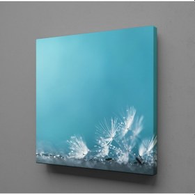 Resim Tılsımlı Çiçek Kanvas Tablo 200x200cm 