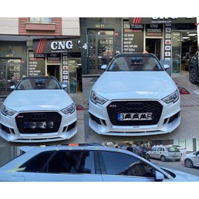 Resim cng tuning Audi A3 2017-2020rs3 Tampon Panjur Seti (HB KASA) 