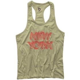 Resim Bluu Newyorkstr Fitness Gym Tank Top Sporcu Atleti (528806717) Çok Renkli 