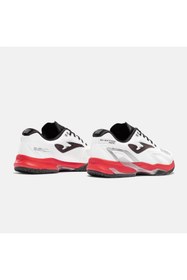 Resim Joma TELCS2632AC Electric Sert & Toprak Kort Erkek Tenis Ayakkabısı - Beyaz/Kırmızı 