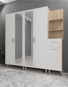 Resim Melodi Portmanto Vestiyer- MB-200 cm 