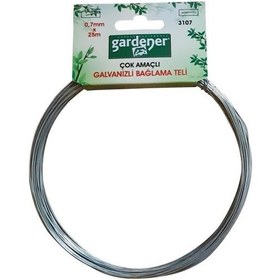 Resim Gardener 3107 Galvanizli Çok Amaçlı Bağlama Teli 0,7mm X 25m 