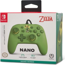 Resim PowerA Nintendo Switch Kablolu Nano Oyun Kolu Lisanslı Toon Link Edition 