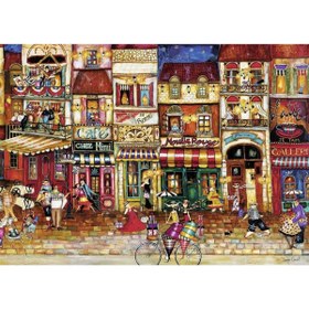 Resim Ravensburger 1000 Parça Puzzle Streets of France 194087 