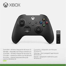 Resim Microsoft XBOX Wireless Controller + PC Adapter Wireless (1VA-00002) 