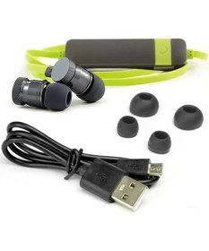 Resim Genel Markalar Bt-1709 Uyumlu Yeşi lMikrofonlu Mıknatıslı Bluetooth 4.0 Kulak Içi Kulaklık 